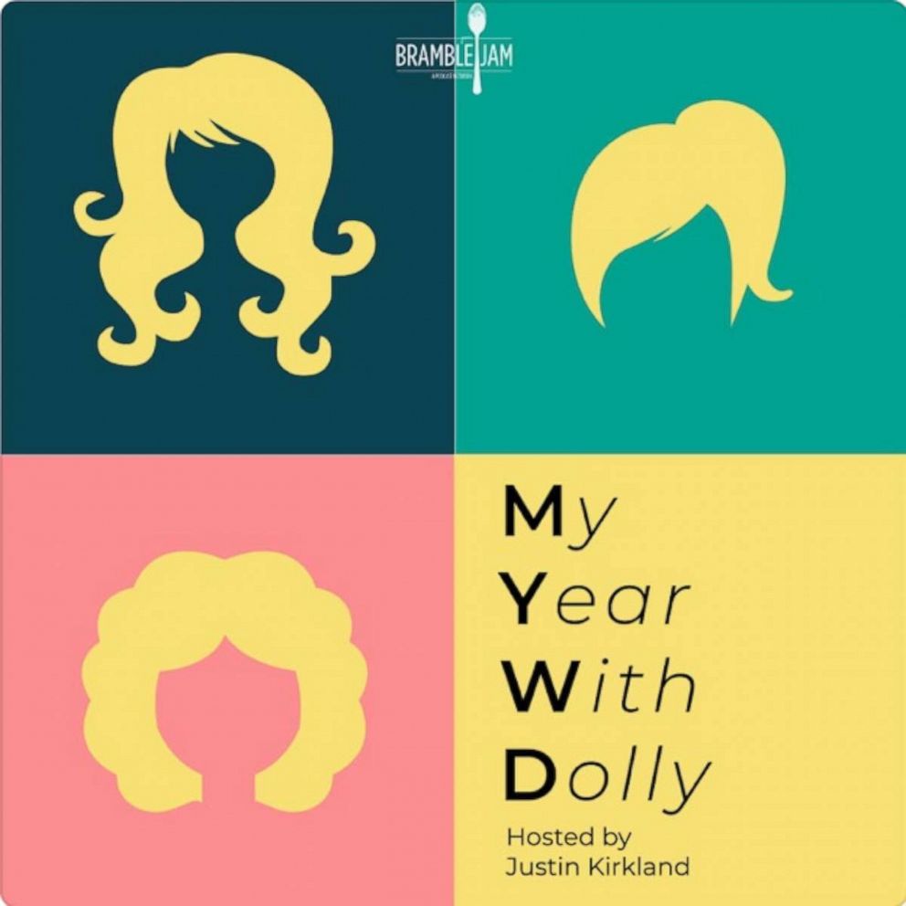 PHOTO: "My Year with Dolly" podcast by Bramble Jam Podcast Network.