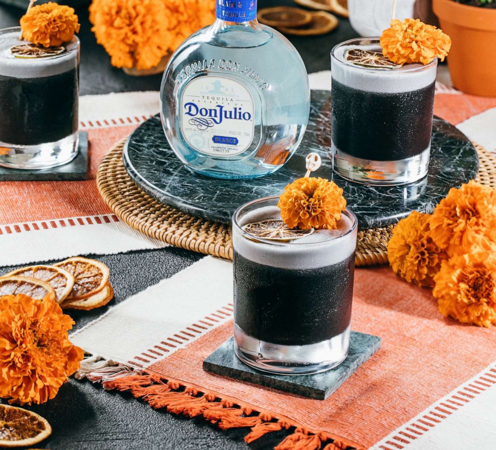 PHOTO: A Dia de los Muertos inspired tequila cocktail.