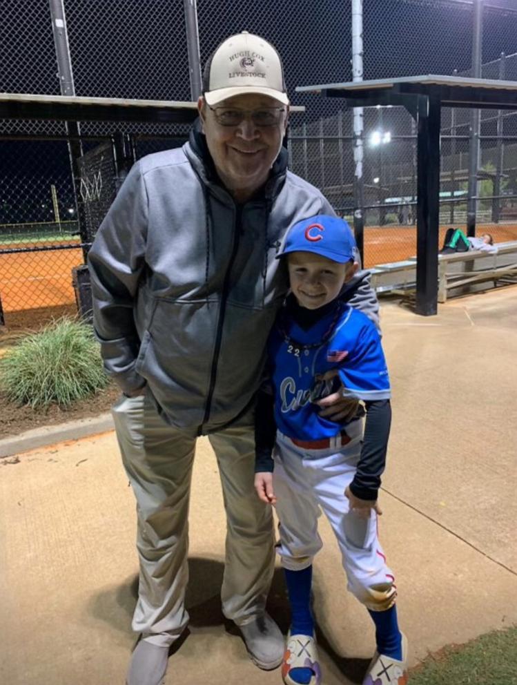 PHOTO: Drake, who plays baseball for the FCA Braves, was also presented with tickets to an Atlanta Braves game and a jersey and hat.