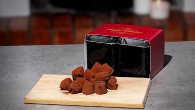 PHOTO: Dream of Truffles: Swedish Sea Salt and Caramel Cocoa Powdered Truffles
