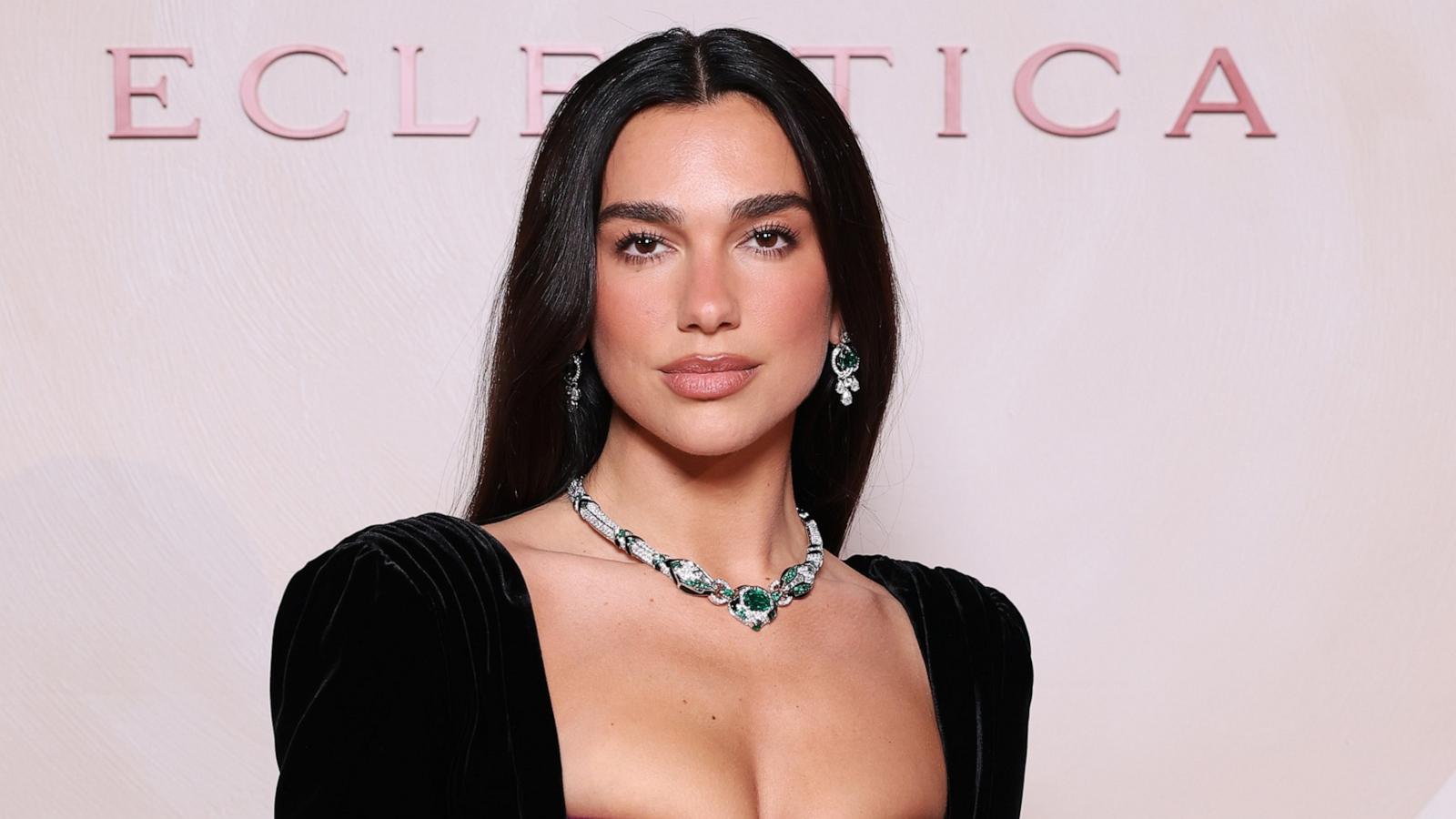 Dua Lipa attends the Bvlgari Eclettica High Jewelry And High-End Watches Event on March 23, 2026 in Bollate, Italy.