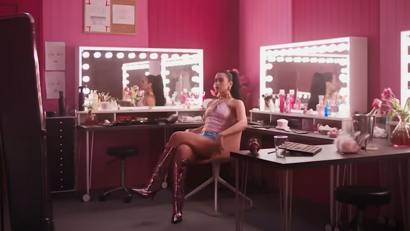 PHOTO: Dua Lipa appears in the official music video for "Dance The Night."