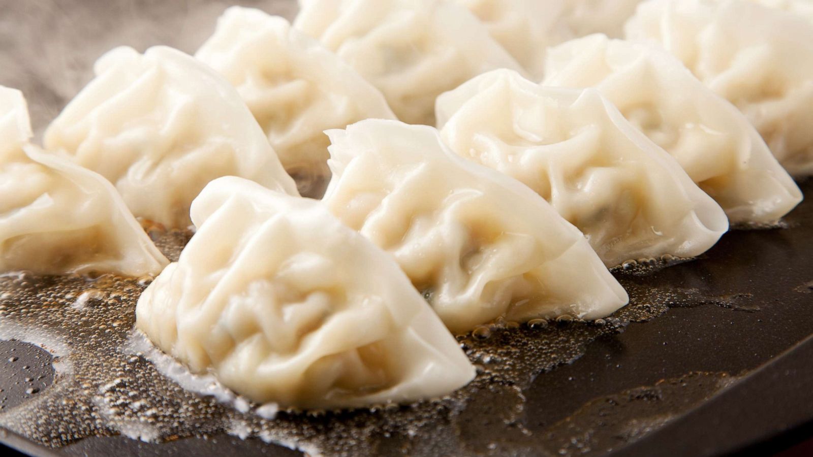 PHOTO:Freshly steamed dumplings.