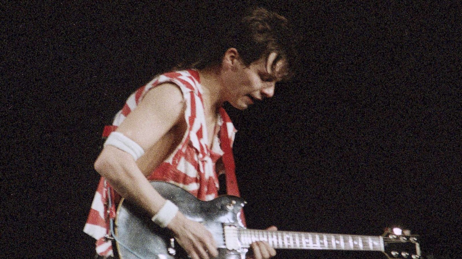 PHOTO: Andy Taylor, lead guitarist of Duran Duran performs at Madison Square Garden on Sept. 15, 1983 in New York City.