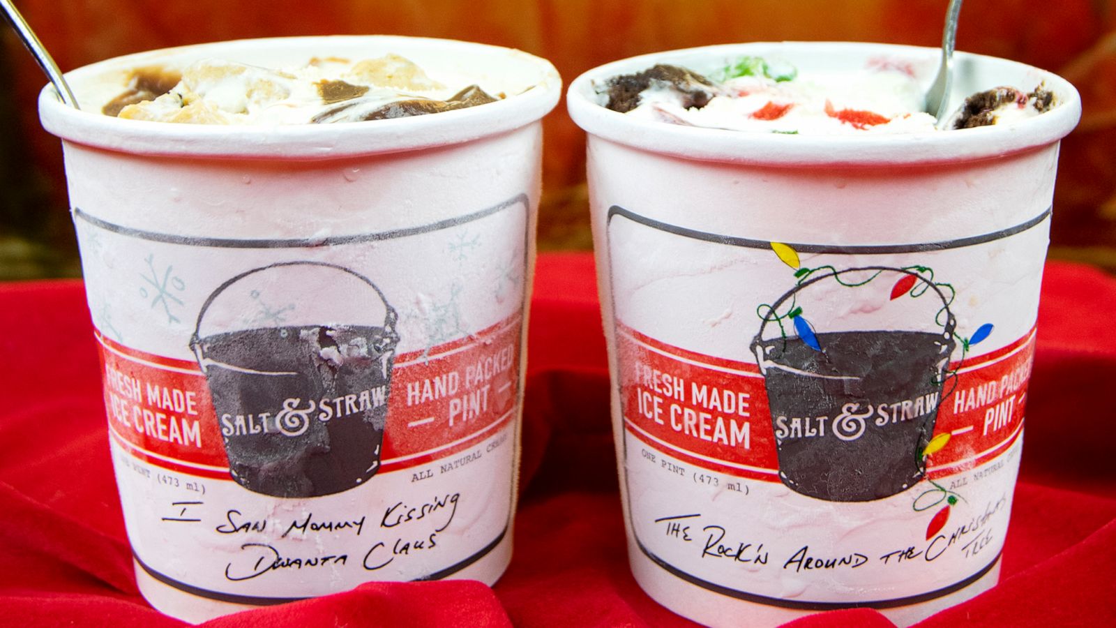 PHOTO: The Rock and Salt & Straw created two new seasonal flavors of ice cream.