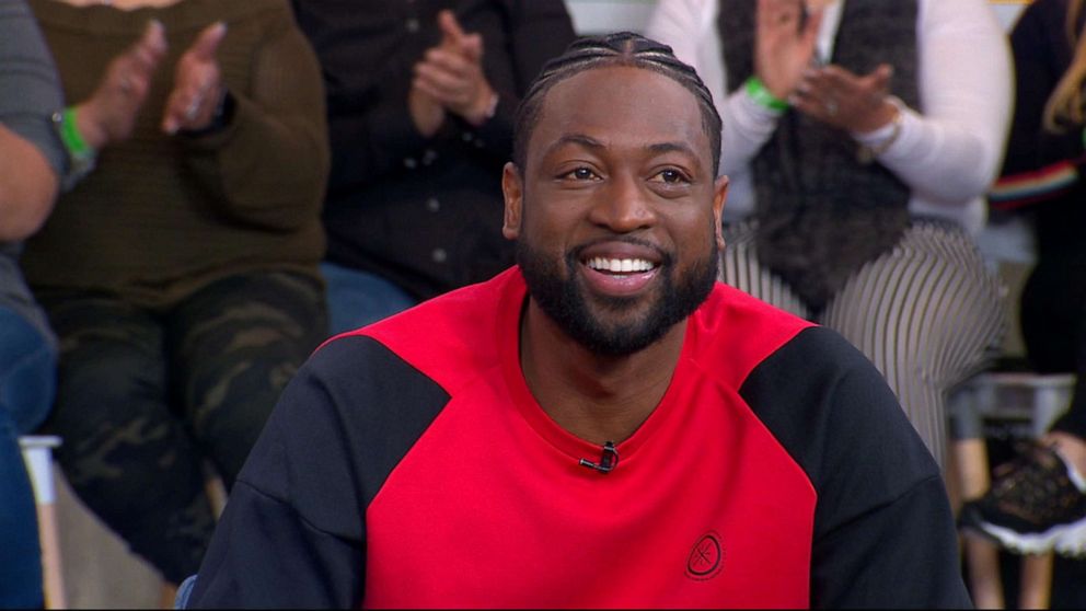 PHOTO: Dwyane Wade appears on "Good Morning America," April 12, 2019.