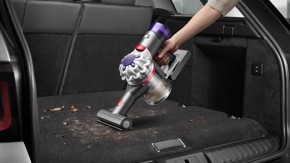 PHOTO: Dyson Car+Boat is engineered to tackle dust and debris in tricky places.