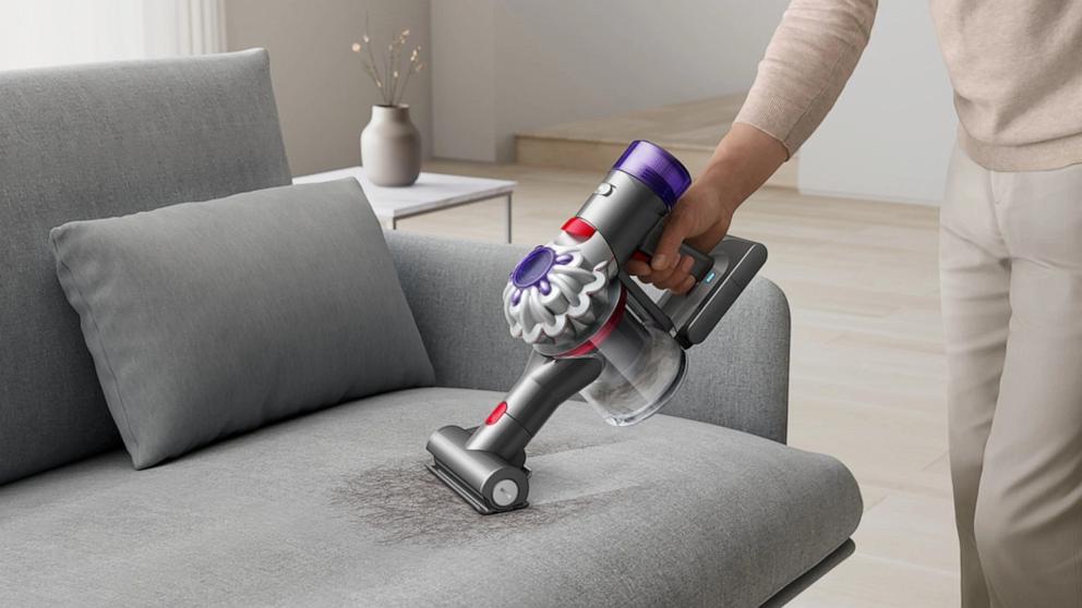 PHOTO: Dyson Car+Boat handheld vacuum cleaner.