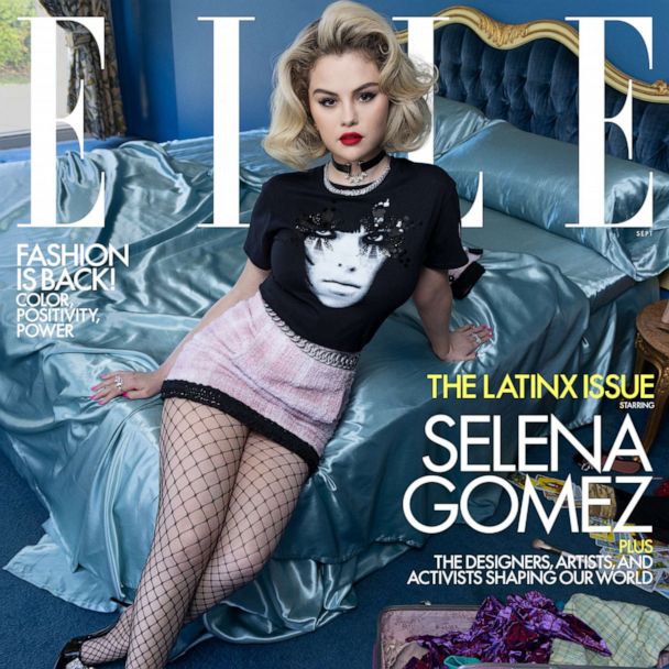 608px x 608px - Selena Gomez featured on cover of Elle's 1st Latinx issue, opens up about  mental health struggles - Good Morning America
