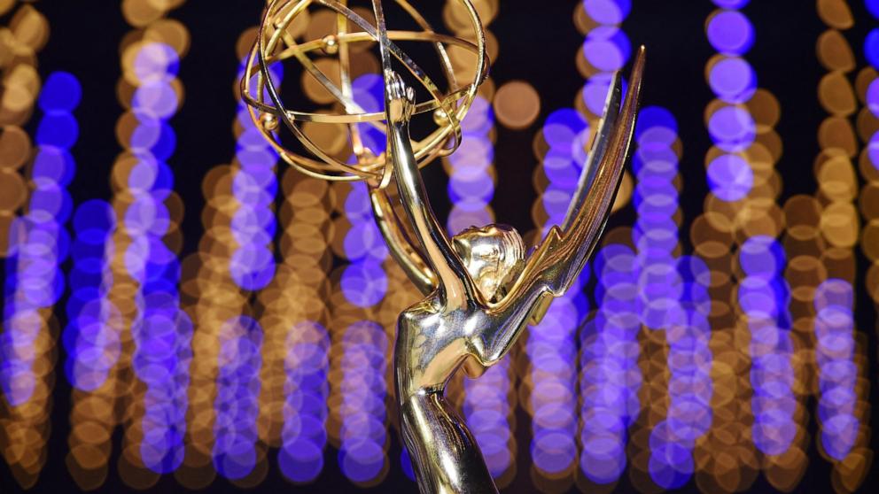 PHOTO: This photo shows an Emmy statuette at the 70th Emmy Awards Governors Ball press preview at LA Live Event Deck on September 6, 2018 in Los Angeles, California. 