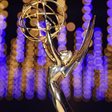 PHOTO: This photo shows an Emmy statuette at the 70th Emmy Awards Governors Ball press preview at LA Live Event Deck on September 6, 2018 in Los Angeles, California. 