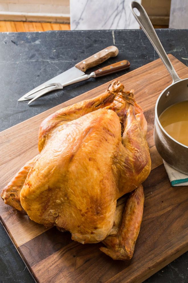 PHOTO: Cook's Illustrated shared it's Easier Roast Turkey recipe with "GMA."
