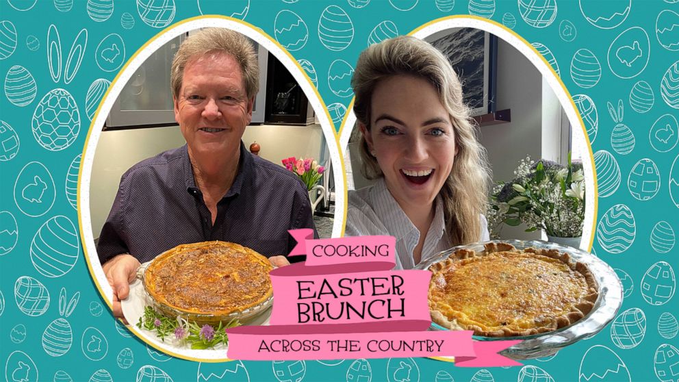 Cooking Easter brunch across the country