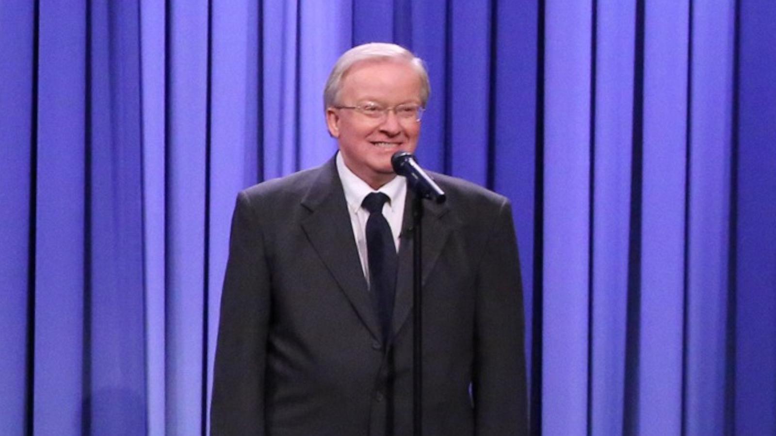 PHOTO: Elwood Edwards on "The Tonight Show Starring Jimmy Fallon," March 4, 2015.