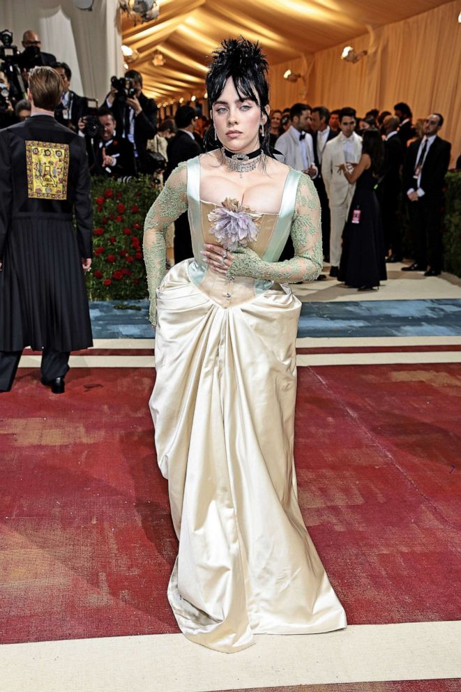 PHOTO: Billie Eilish attends The 2022 Met Gala Celebrating "In America: An Anthology of Fashion" at The Metropolitan Museum of Art, May 2, 2022, in New York.
