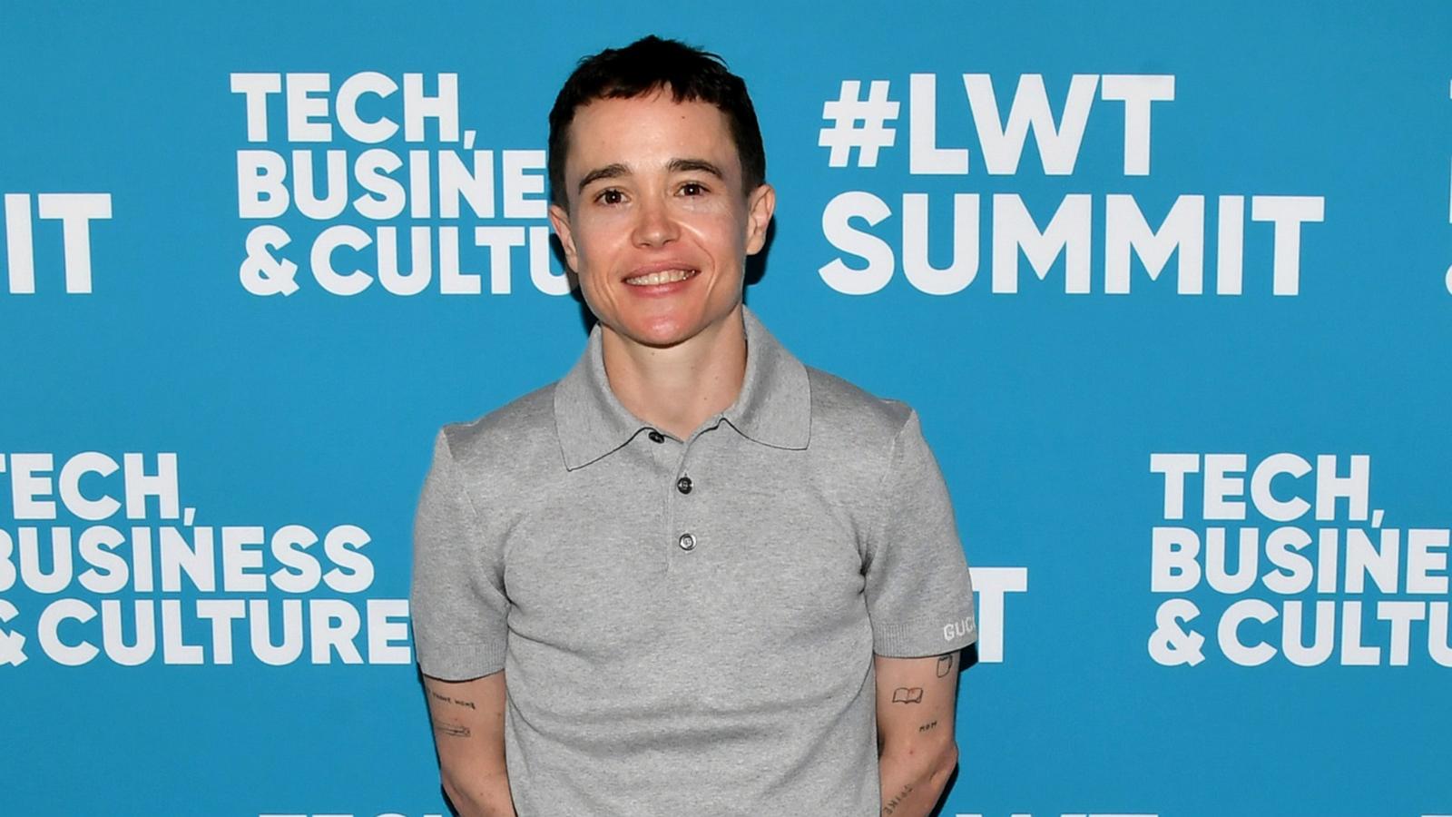 Elliot Page attends the 2024 New York #LWTSUMMIT on September 19, 2024 in New York City.