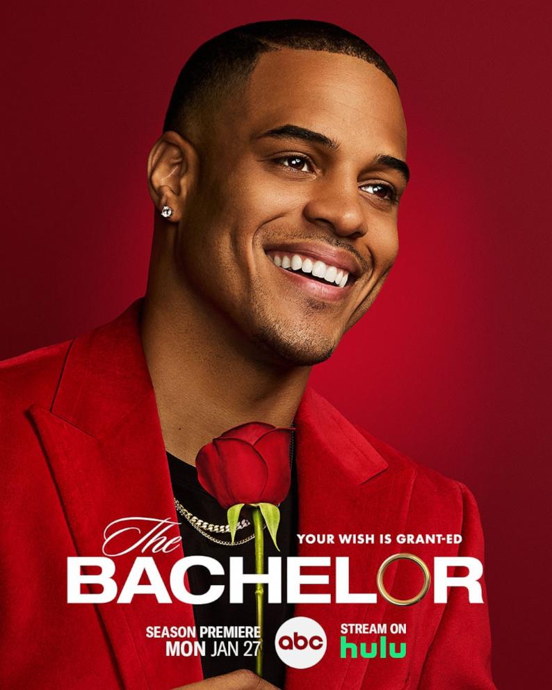 PHOTO: Grant Ellis in a promo image for "The Bachelor."