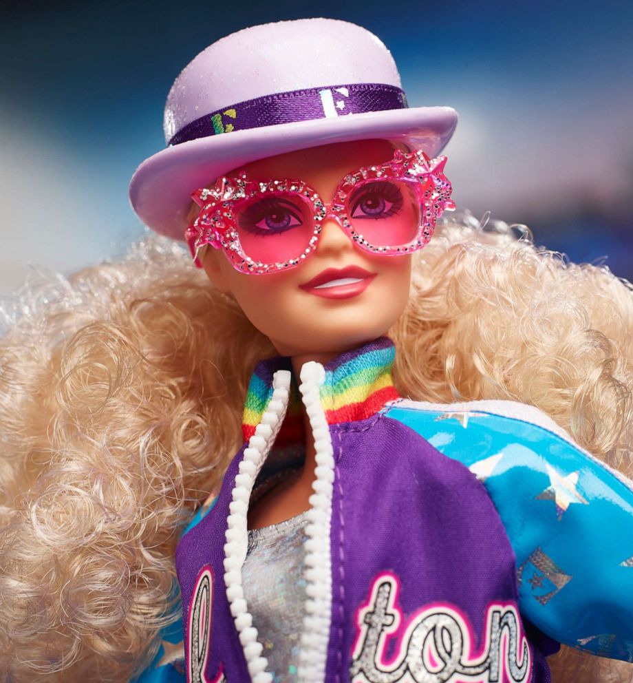 Elton John gets his own Barbie before Dodgers Stadium show anniversary