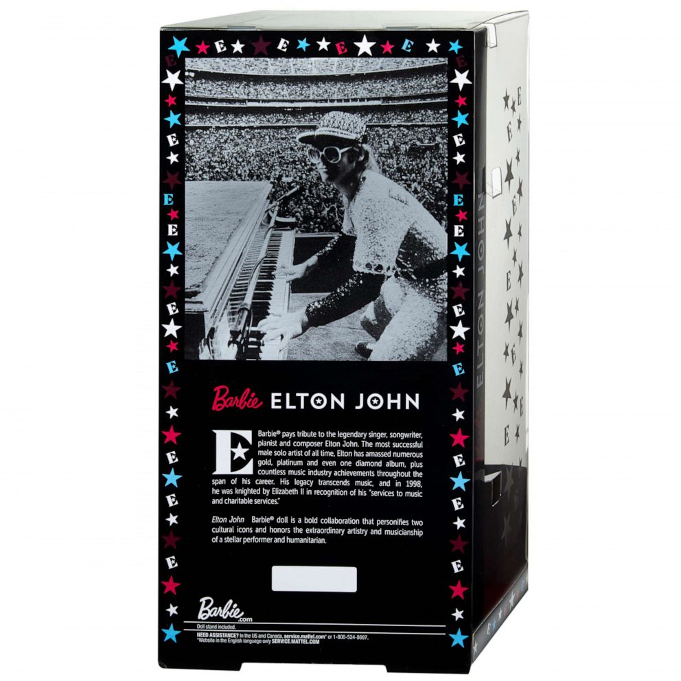 PHOTO: A new Elton John Barbie doll has been created to mark the 45th anniversary of his legendary 1975 concerts