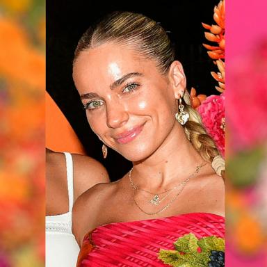 PHOTO: Emilie Kiser attends the Poppi Soda's Back Beach Bash, July 28, 2023, in Montauk, New York.