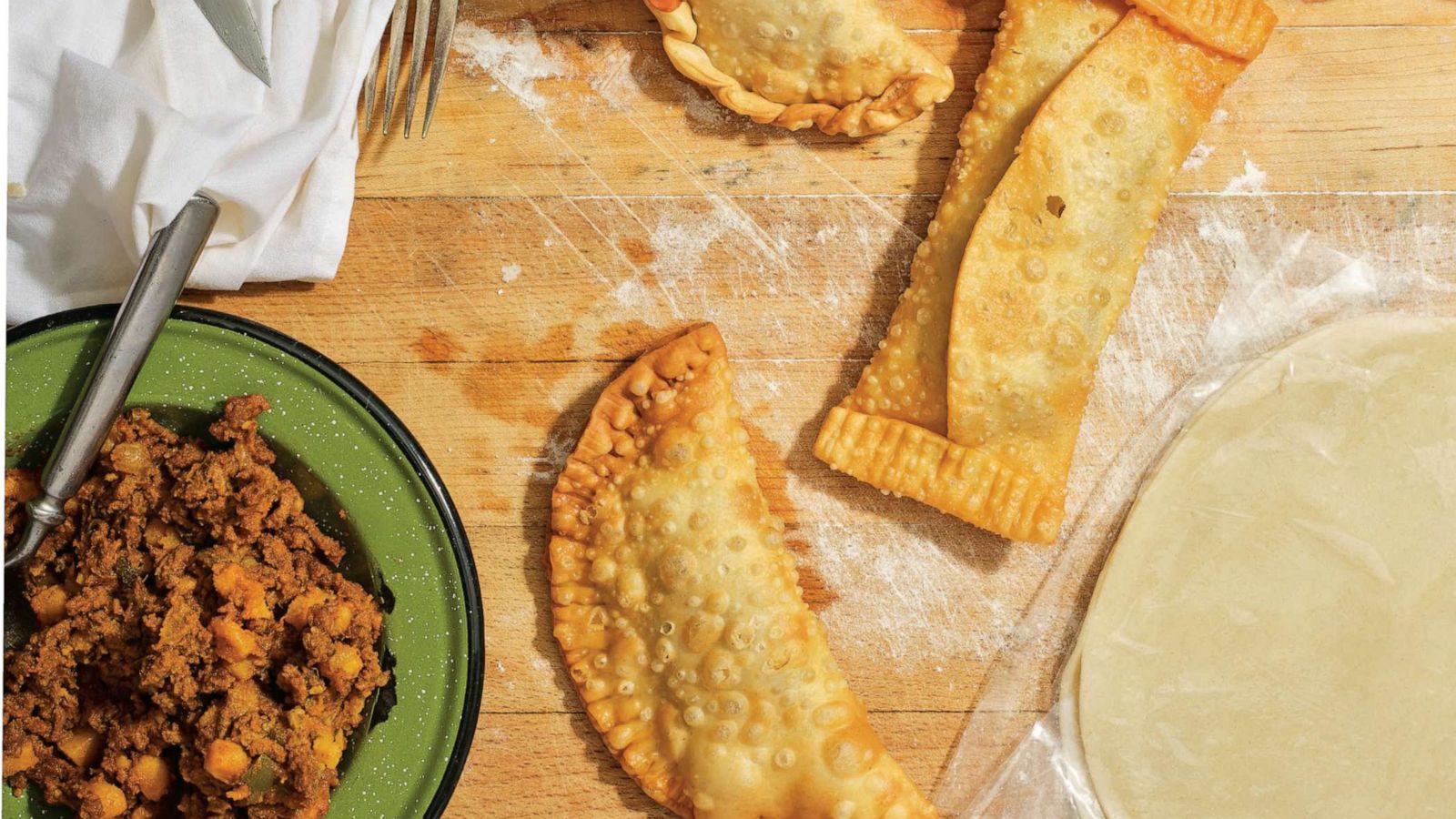 PHOTO: Empanadillas from "Diasporican: A Puerto Rican Cookbook" by Illyanna Maisonet.