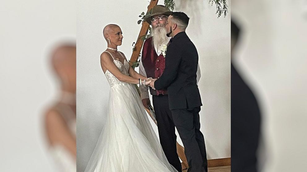 PHOTO: Amid her terminal cancer diagnosis, Esther Furches' wedding came to life through generous donations and volunteer services.