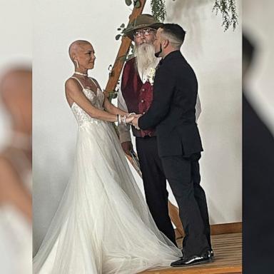 PHOTO: Amid her terminal cancer diagnosis, Esther Furches' wedding came to life through generous donations and volunteer services.