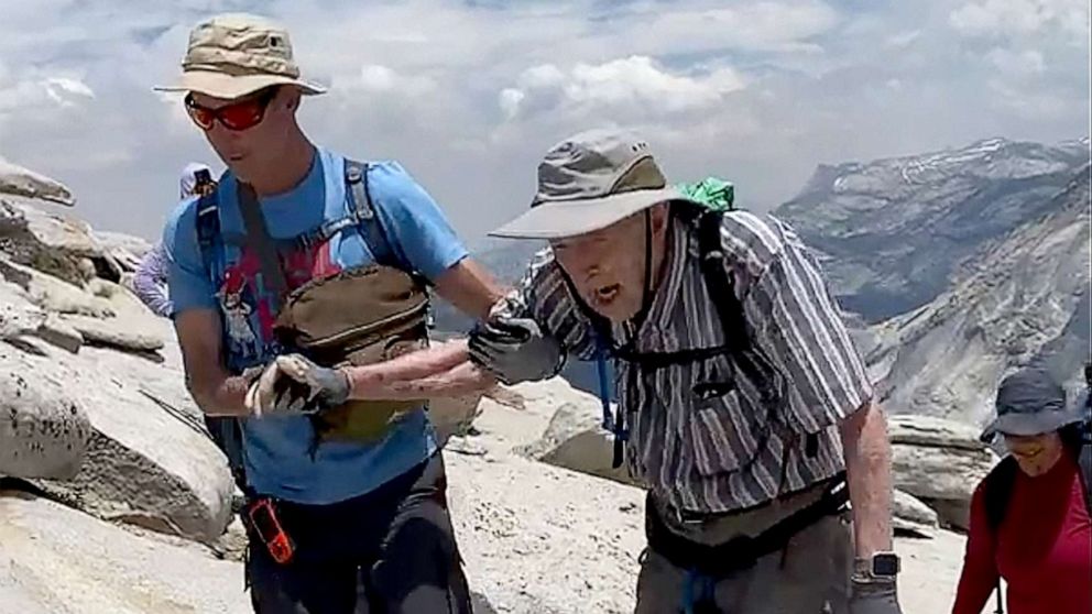 VIDEO: 93-year-old climbs Yosemite mountain with son and granddaughter 