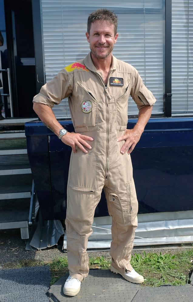 PHOTO: Felix Baumgartner pose during the Airpower 2022 airshow at Kaserne Fliegerhorst Hinterstoisser on September 3, 2022 in Zeltweg, Austria. 