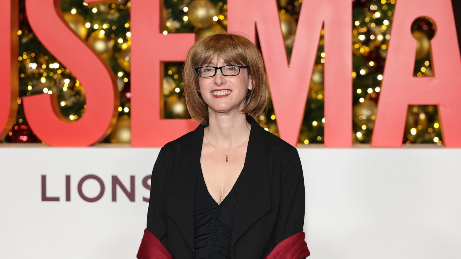 PHOTO: Freida McFadden attends "The Housemaid" New York screening at 787 Seventh Ave on December 02, 2025 in New York City.
