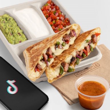 PHOTO: A new order popularized on TikTok is now available at Chipotle.