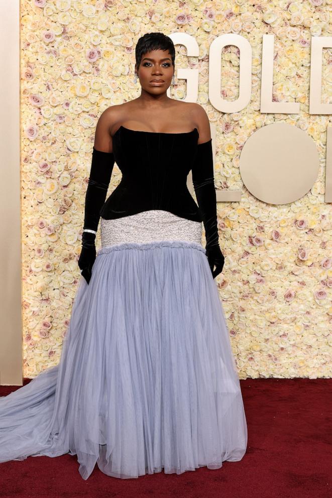 PHOTO: Fantasia Barrino attends the 81st Annual Golden Globe Awards at The Beverly Hilton, Jan. 7, 2024, in Beverly Hills, California. 