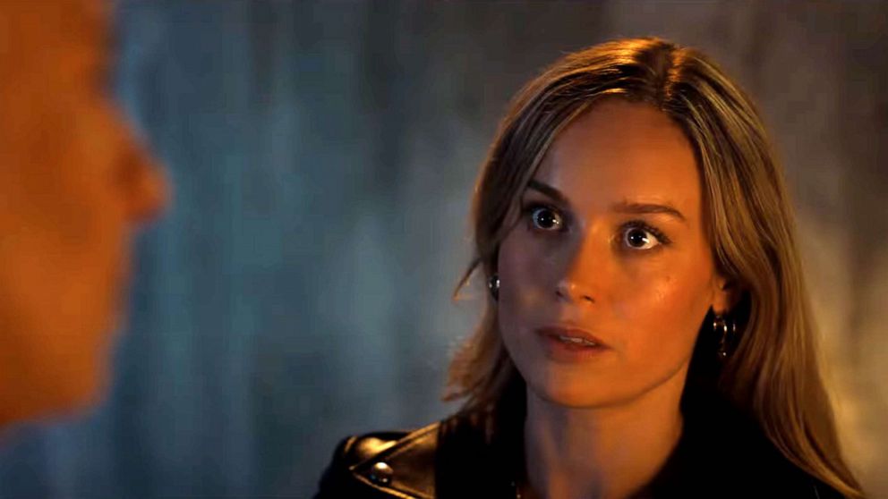 PHOTO: A screen grab shows actress Brie Larson in the movie 'Fast X' trailer