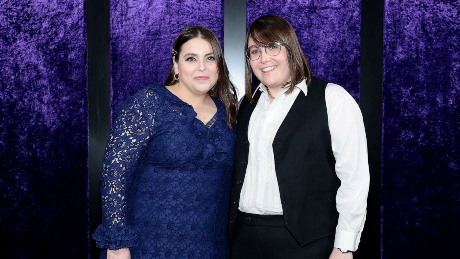 PHOTO: Beanie Feldstein and Bonnie Roberts attend as Gucci & Amy Sacco Celebrate Bungalow Gucci In Honor Of The New Meatpacking Boutique on April 29, 2023 in New York City.