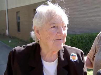 81-year-old votes for 1st time, says it's 'never, ever' too late