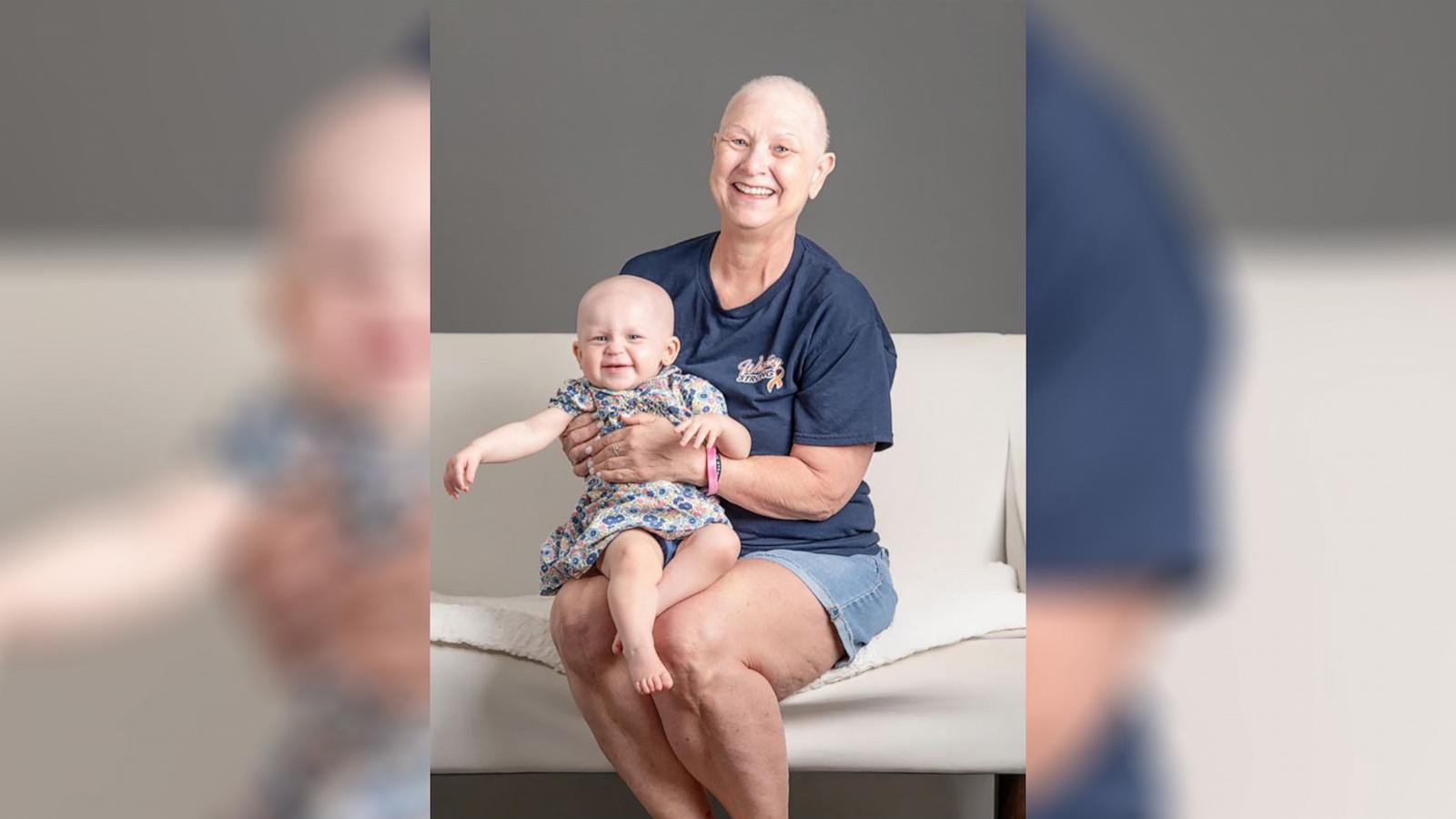 PHOTO: licia Fivecoat is pictured with her granddaughter Whitney as they both battled cancer.