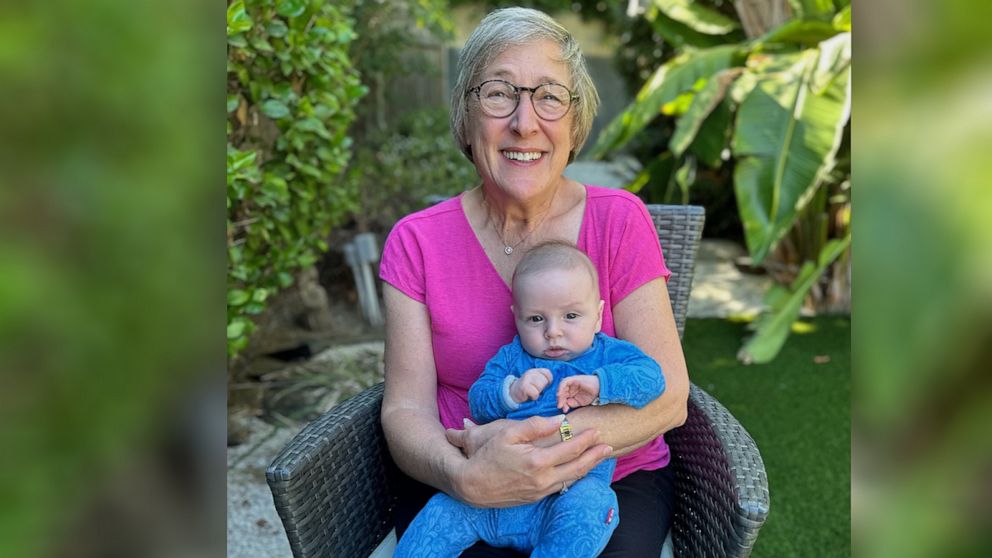 PHOTO: Flo Rosen, a retired pediatrician, has gone viral, alongside her grandson Trent, on social media. The retired pediatrician now shares her tips for parents and grandparents on her "Ask Bubbie" Instagram and TikTok pages.