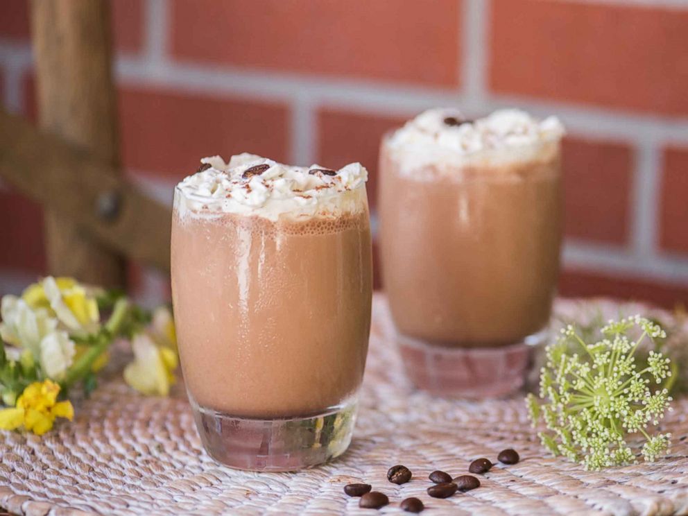 PHOTO: Cristina Ferrares polar iced coffee