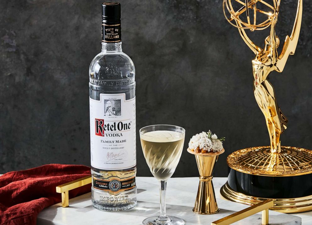 PHOTO: Charles Joly created the Foraged Martini for the 73rd Emmy Awards.