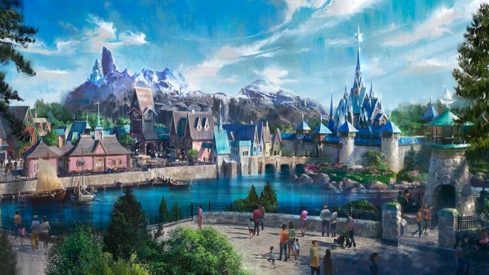 PHOTO: A new 'Frozen'-themed land is coming to Disneyland Paris. 