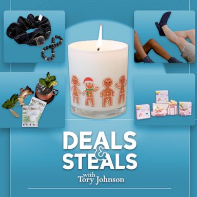 Steals and Deals for pillowcases, candles, item finders, scrubs