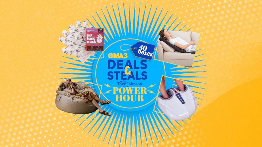 'GMA3' Deals & Steals x 40 Boxes Memorial Day savings for relaxation