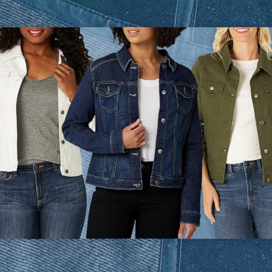 This denim jacket is under $40 and you can wear it all year-round - Good  Morning America