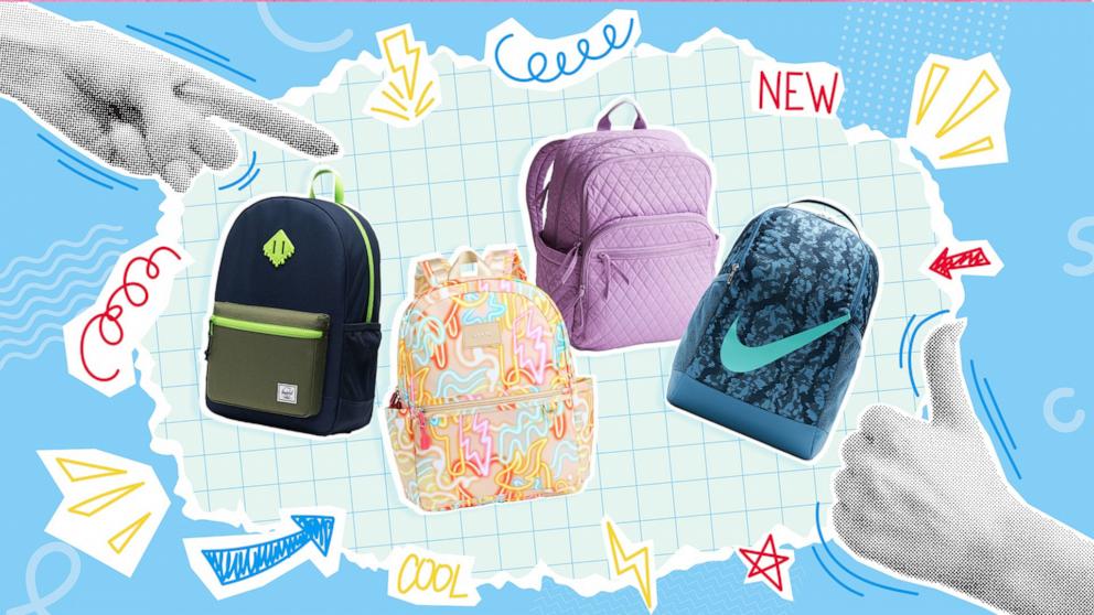 Shop backpacks and laptop bags for back to school.