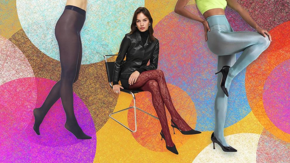 Shop colorful tights for a pop of color in your winter wardrobe