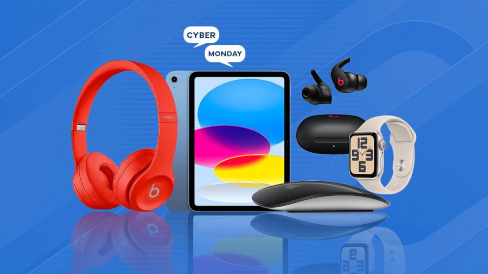 Cyber Monday 2023: Shop Apple deals on watches, wireless headphones,  MacBooks and more - Good Morning America