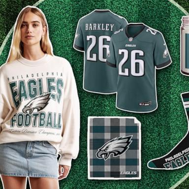 PHOTO: Cheer on the Eagles with top merch and more.