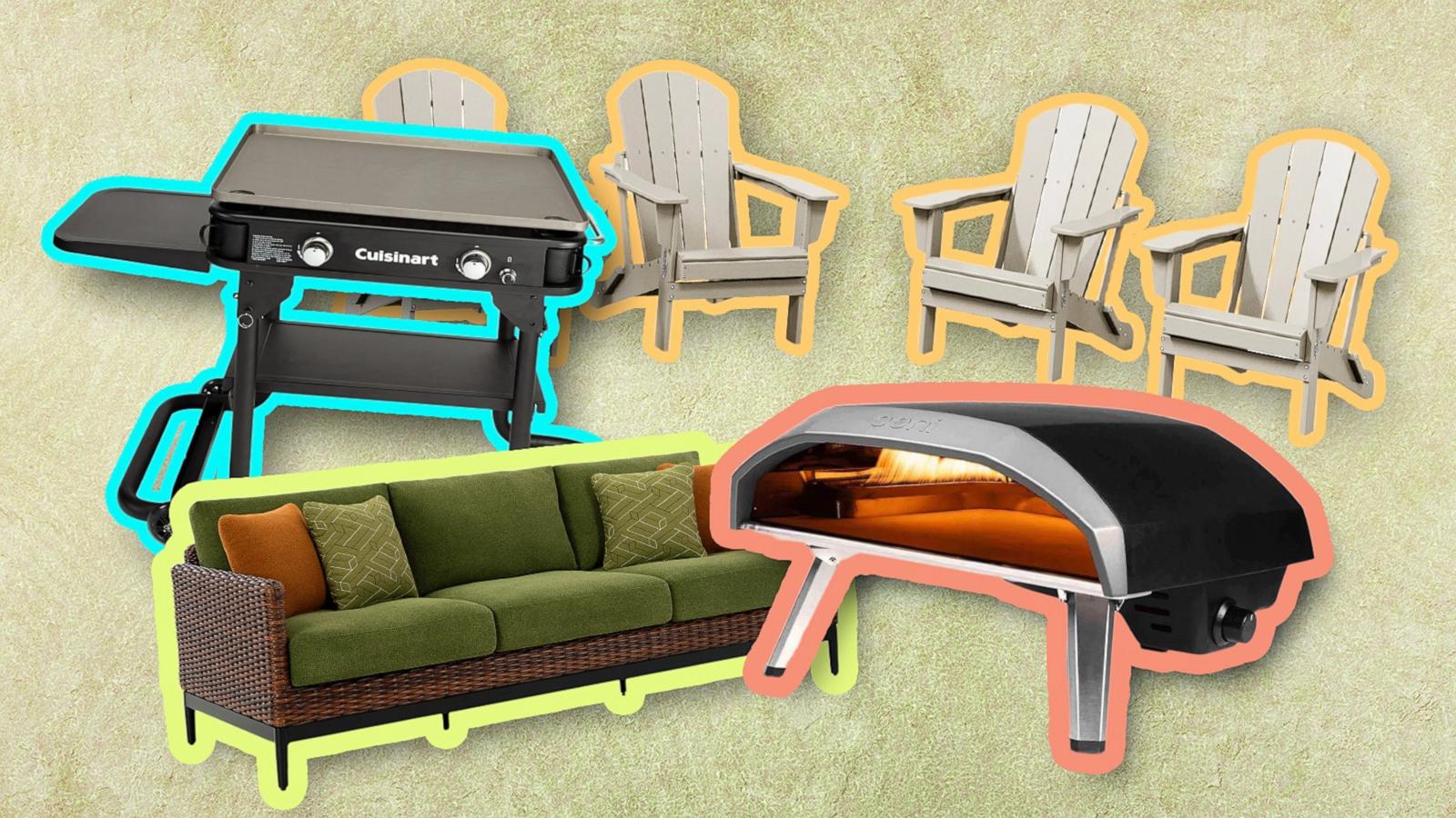PHOTO: Shop Memorial Day sales on outdoor furniture, pizza ovens, grills and more