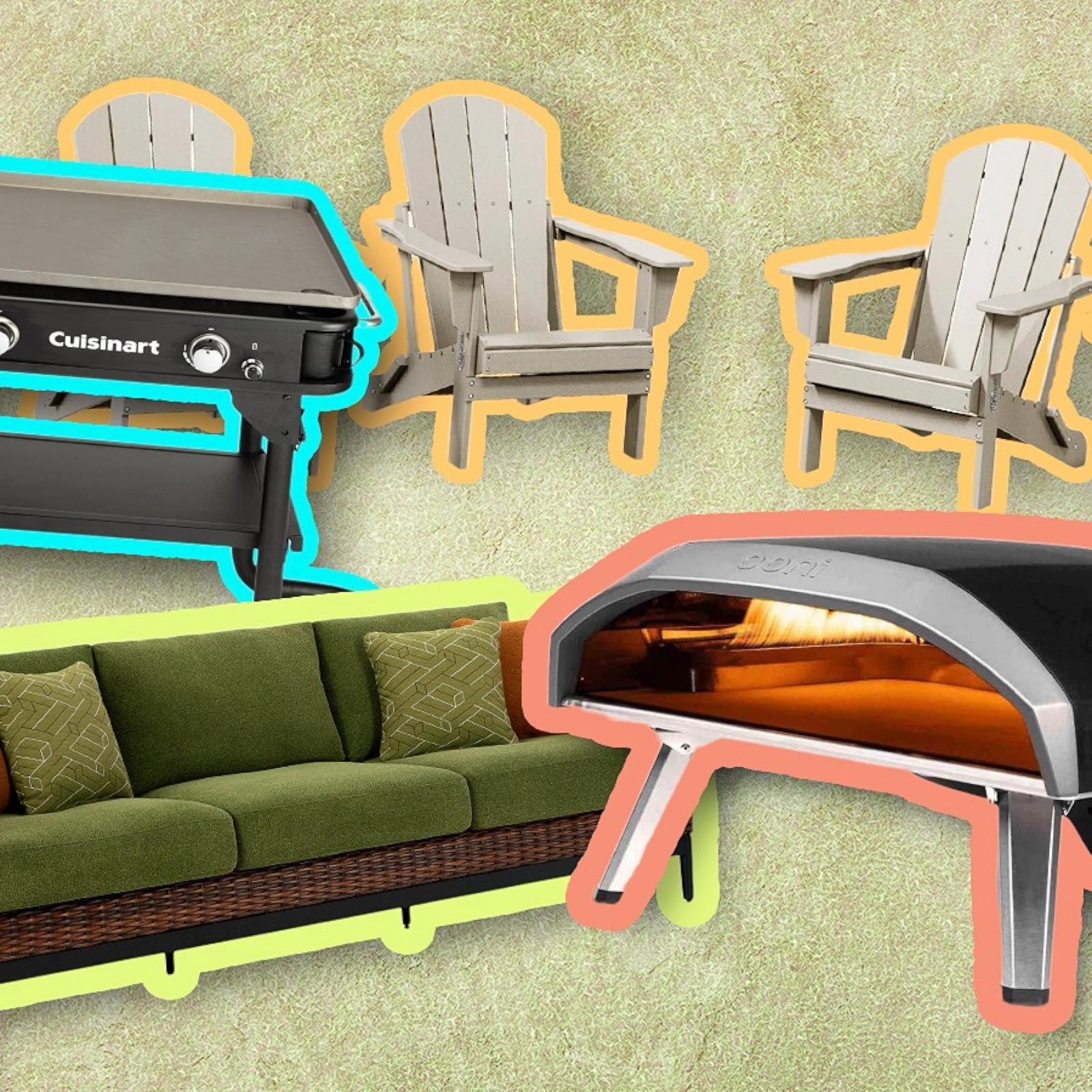 PHOTO: Shop Memorial Day sales on outdoor furniture, pizza ovens, grills and more