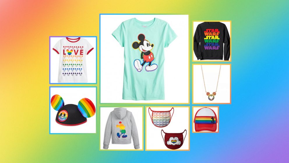 PHOTO: Disney has unveiled a new Disney Rainbow collection just in time for Pride Month 2021